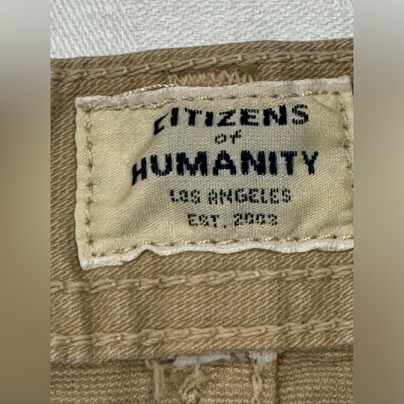 Citizens of Humanity Gage Classic Straight Cut-off Shorts Sz 32 - Picture 4 of 7